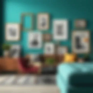 Creative Displays with Wall Frames Creative display ideas using ready-made wall frames to enhance wall aesthetics.