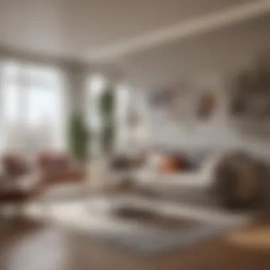 Stylish Home Interior with Recessed Lights Stylish home interior with recessed lighting