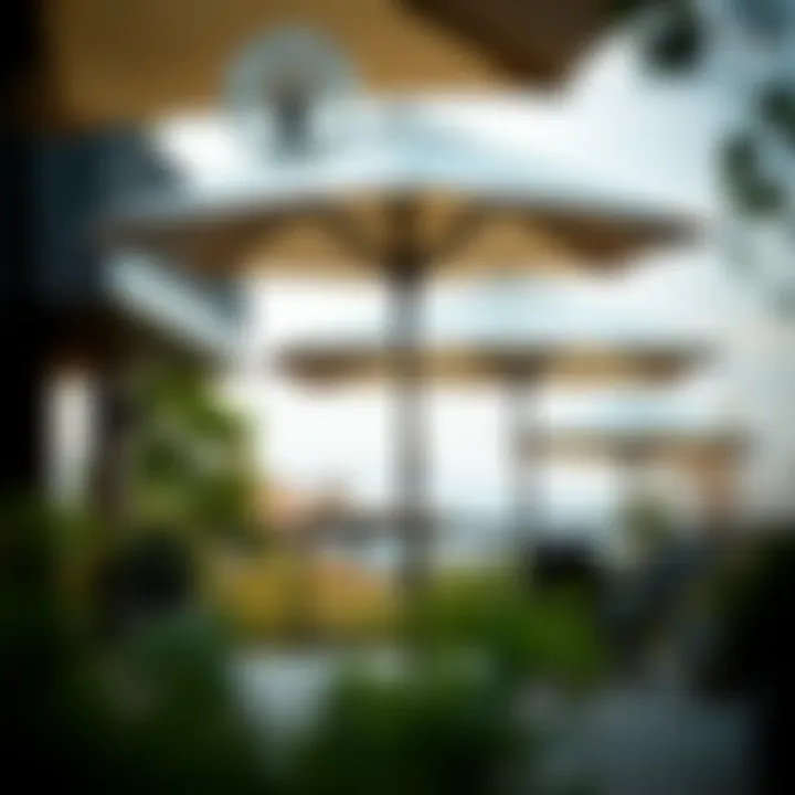 Maintenance techniques for small patio umbrellas