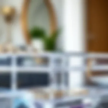 Close-up of Clear Acrylic Craftsmanship Close-up of the clear acrylic material showcasing fine craftsmanship