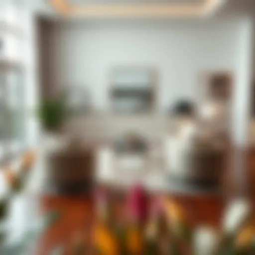 Elegant 3-piece conversation set in a modern living room