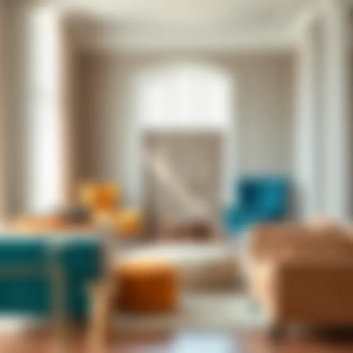 Variety of large armchairs showcasing different styles and materials