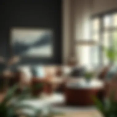 Cozy Living Room Showcasing the Impact of Back Pillows Cozy living room showcasing the impact of back pillows