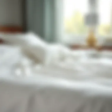 Comparison of silk sheets and other materials for bedding