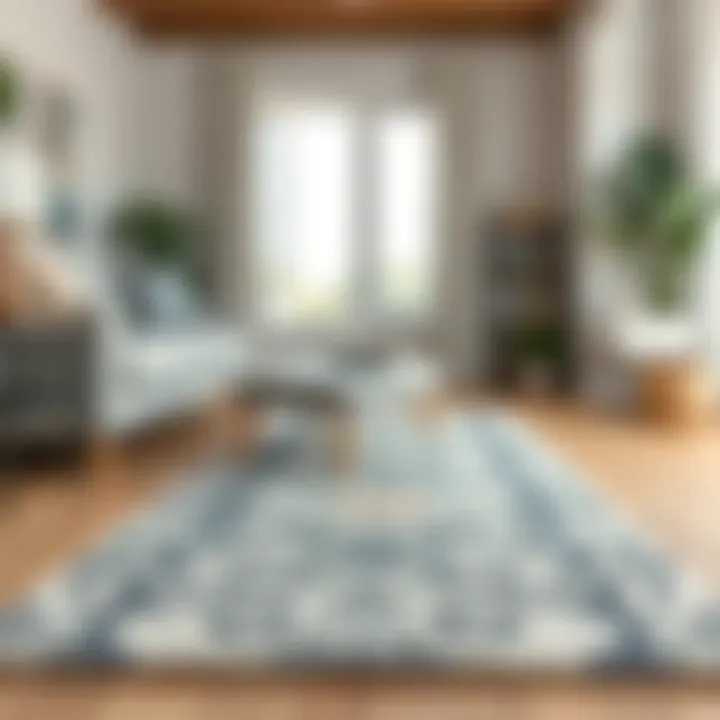 Functional runner rug providing comfort and style underfoot