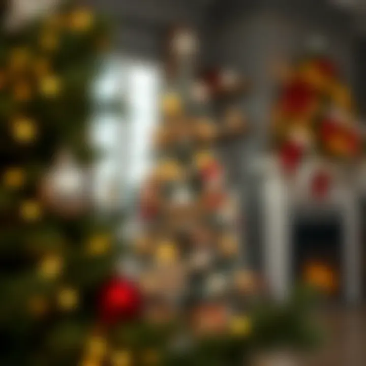 DIY customized 2ft Christmas tree with unique ornaments