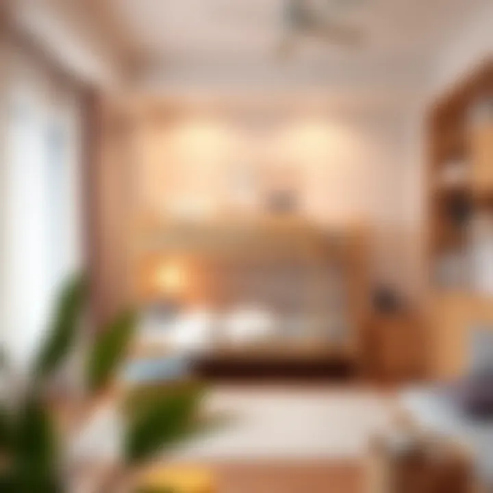 Inviting Room with 3 in 1 Bunk Bed Cozy interior featuring a 3 in 1 bunk bed