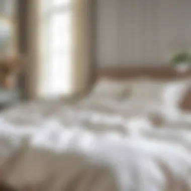 Luxurious fabric options for duvet covers