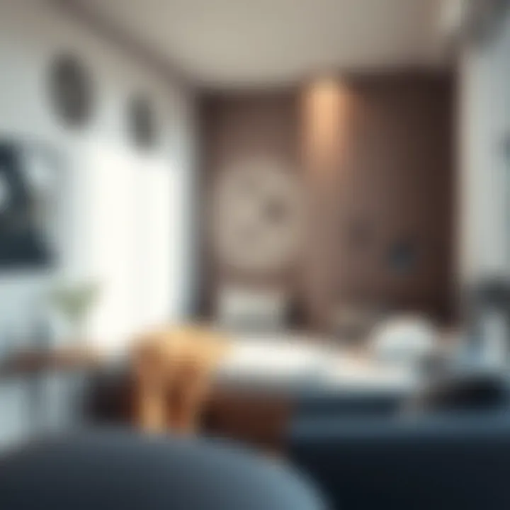 Stylish Day Bed in Compact Space Compact space with a stylish day bed