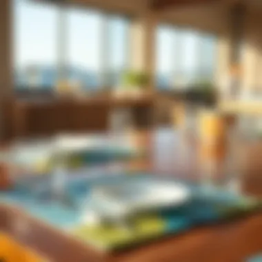 Personalized Dining Aesthetics Customizable place mats reflecting personal style