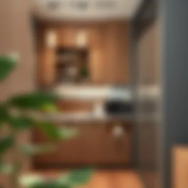 Innovative Storage in Small Kitchenettes Creative storage solutions in a small kitchenette