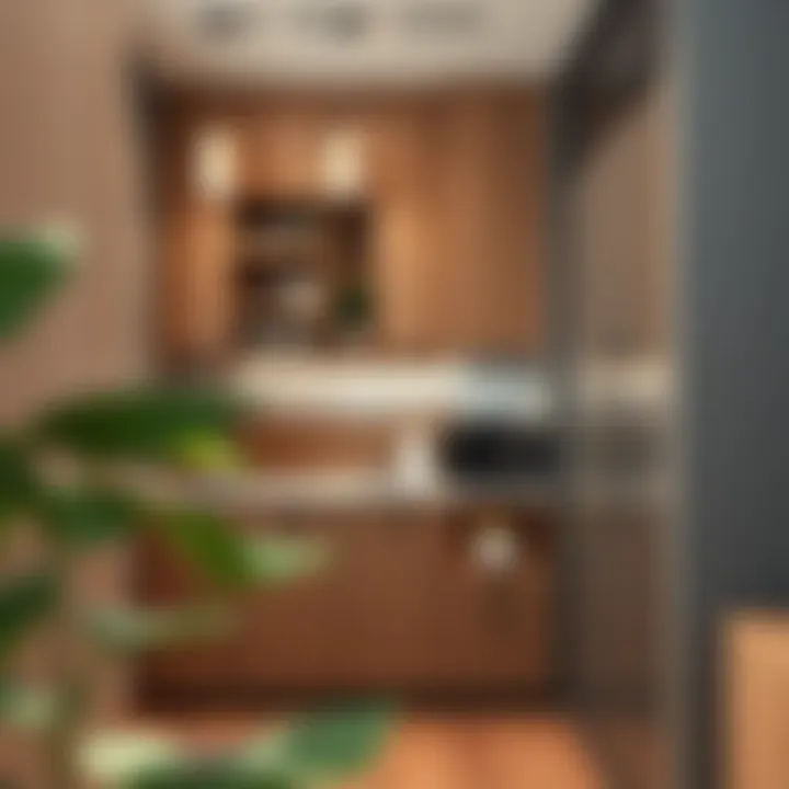 Innovative Storage in Small Kitchenettes Creative storage solutions in a small kitchenette