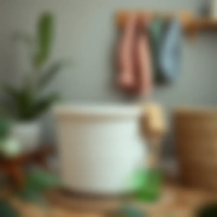 Eco-Friendly Round Plastic Laundry Baskets Eco-friendly round plastic laundry baskets made from sustainable materials