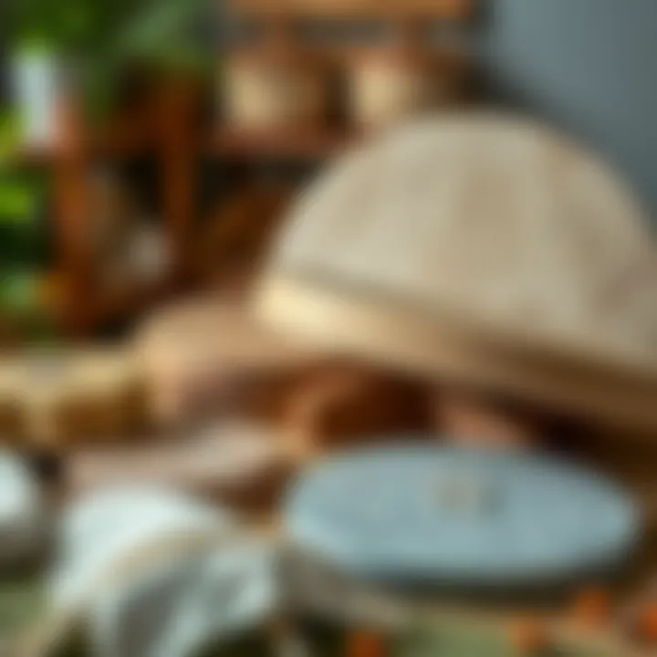 Various materials used in the construction of round tables with extendable leaves