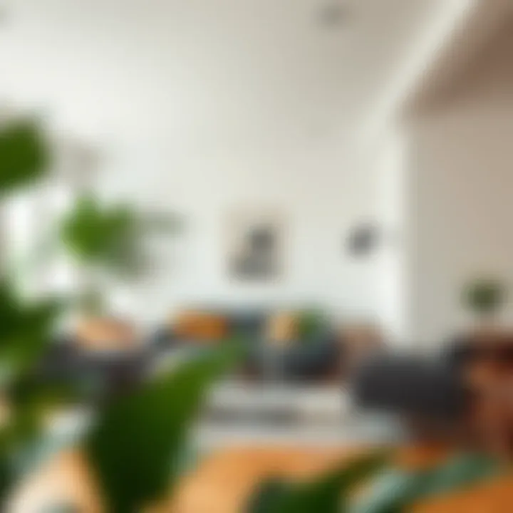 Optimizing Space with Single Rod Brackets Interior space optimized with strategically placed single rod brackets.