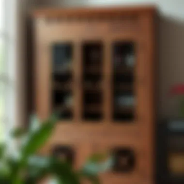 Rustic Reclaimed Wine Display Case Rustic wine display case made of reclaimed materials