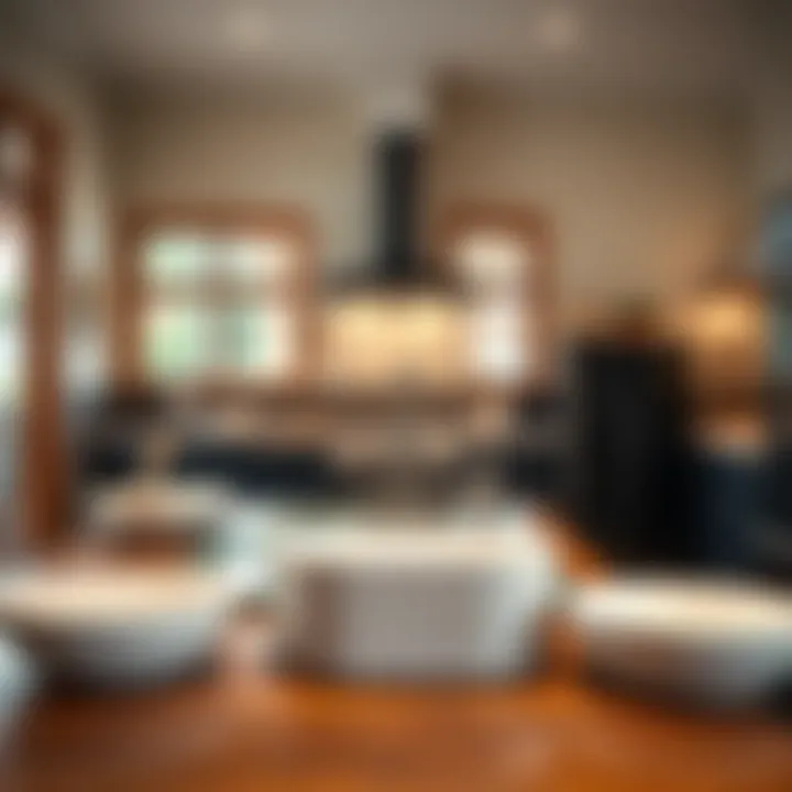 Various undermount sink bowl styles displayed for comparison