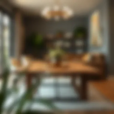 Unique Handcrafted Table Unique handcrafted table showcasing sustainable materials