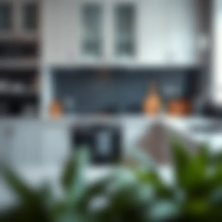 Versatile 12-inch cabinets in a well-organized kitchen