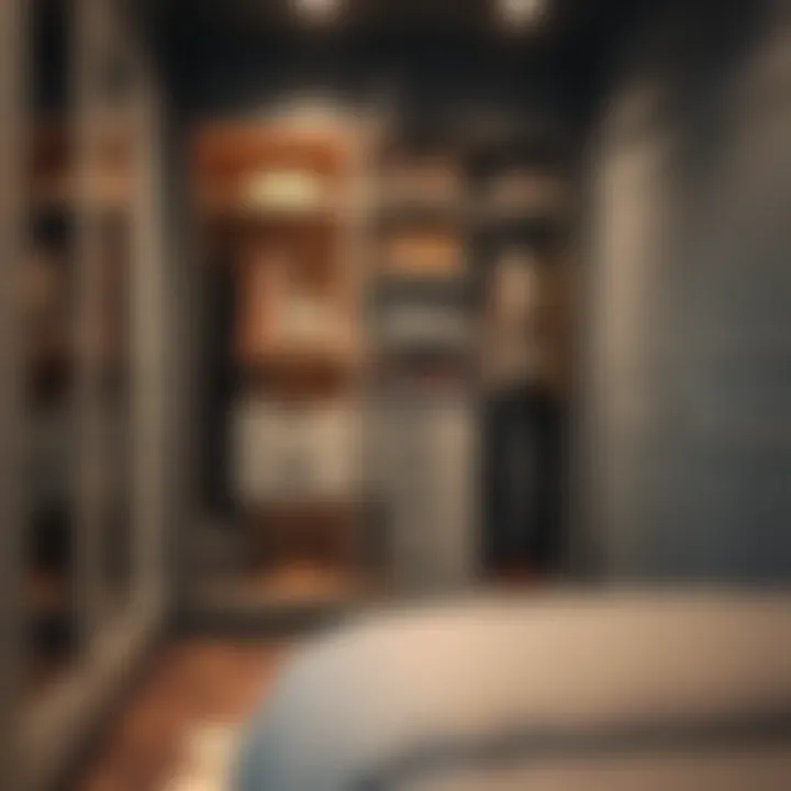 Innovative Storage: Maximizing Wardrobe Efficiency Innovative storage solutions within a wardrobe