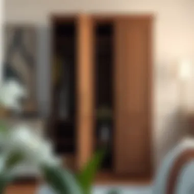 Versatile Wardrobe: Timeless Elegance Meets Practicality Timeless wardrobe design showcasing versatility