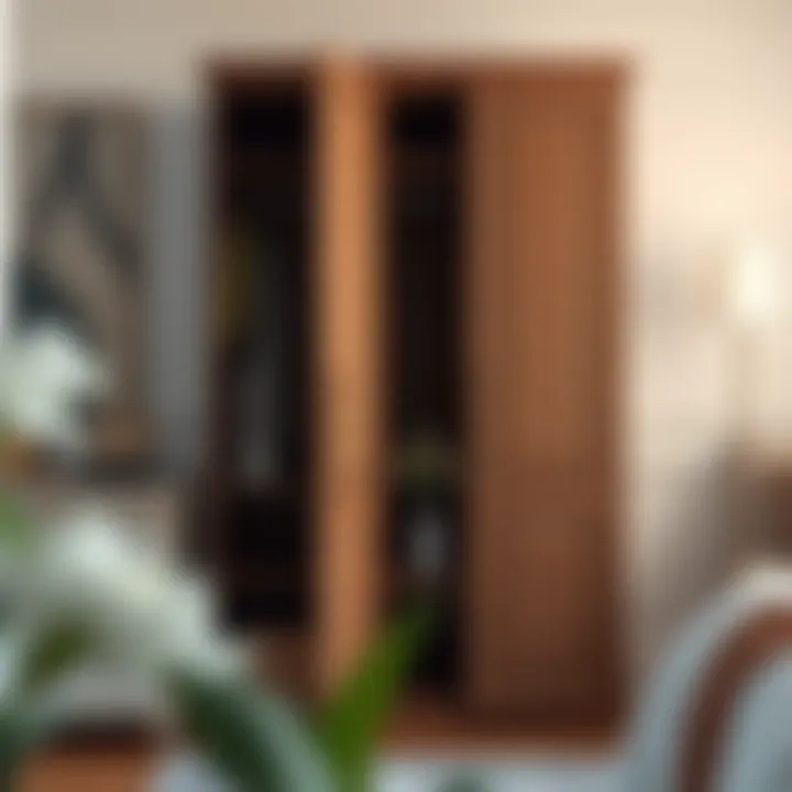 Versatile Wardrobe: Timeless Elegance Meets Practicality Timeless wardrobe design showcasing versatility