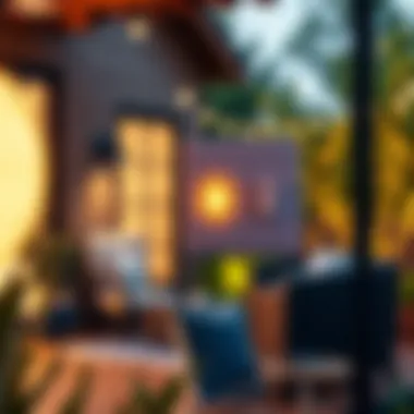 Wireless outdoor light switch controlling multiple fixtures