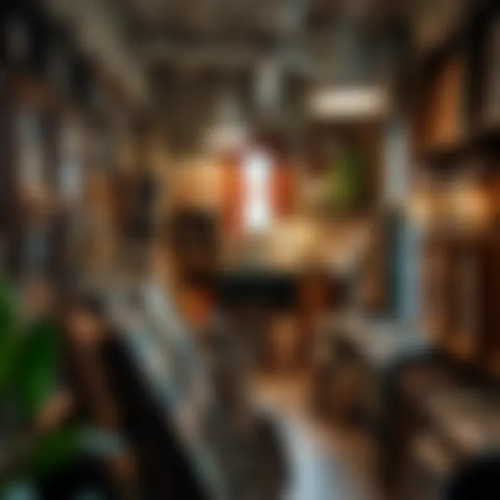 A cozy local frame shop filled with unique framing options