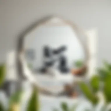 Geometric Inspiration in Modern Mirrors Unique geometric modern mirror design