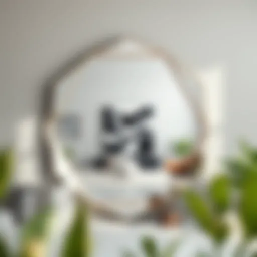 Geometric Inspiration in Modern Mirrors Unique geometric modern mirror design