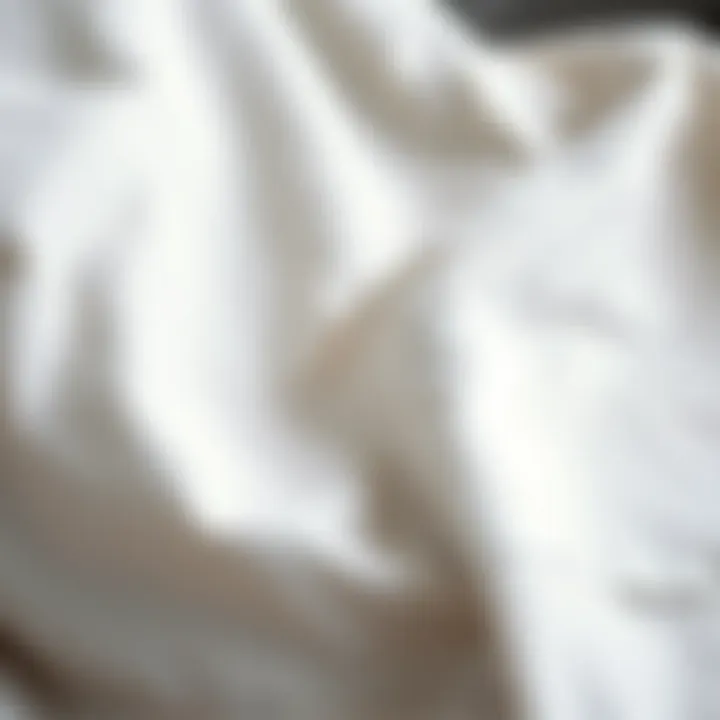 Texture close-up of grey fabric