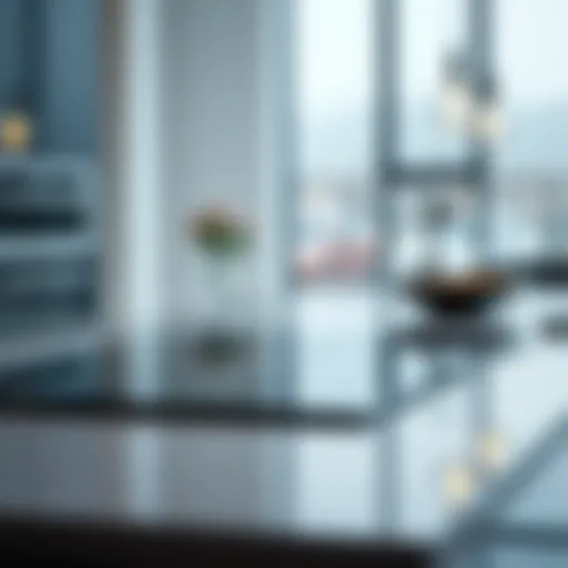 Modern induction cooktop with sleek design