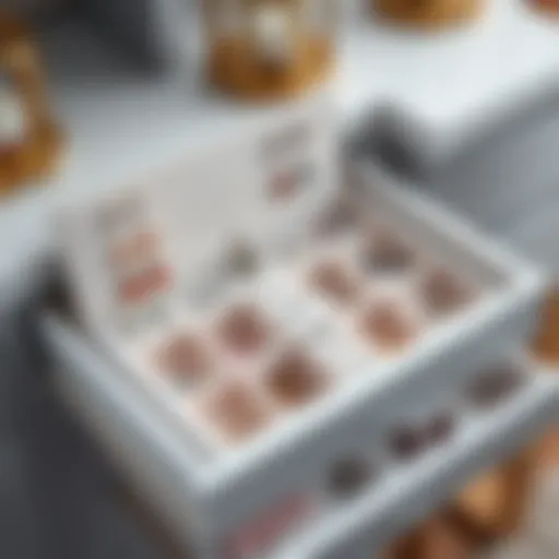 Stylish jewelry organizer showcasing various compartments