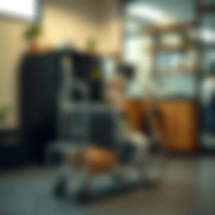 Well-maintained rolling cart demonstrating longevity and care tips