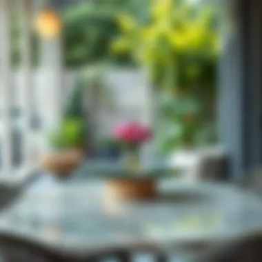 Innovative Materials for Patio Tables Creative materials used in patio table construction