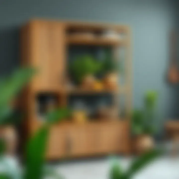 Stylish bamboo storage solutions for eco-friendly kitchens