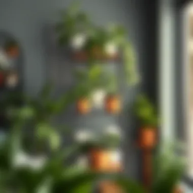 Showcasing Plant Variety Multi-tiered plant stand showcasing various plants