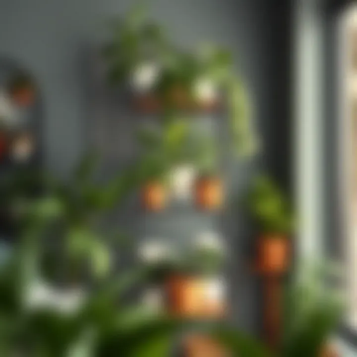 Showcasing Plant Variety Multi-tiered plant stand showcasing various plants