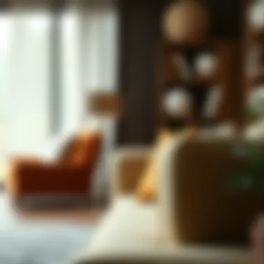 Close-up of high-quality materials in furniture