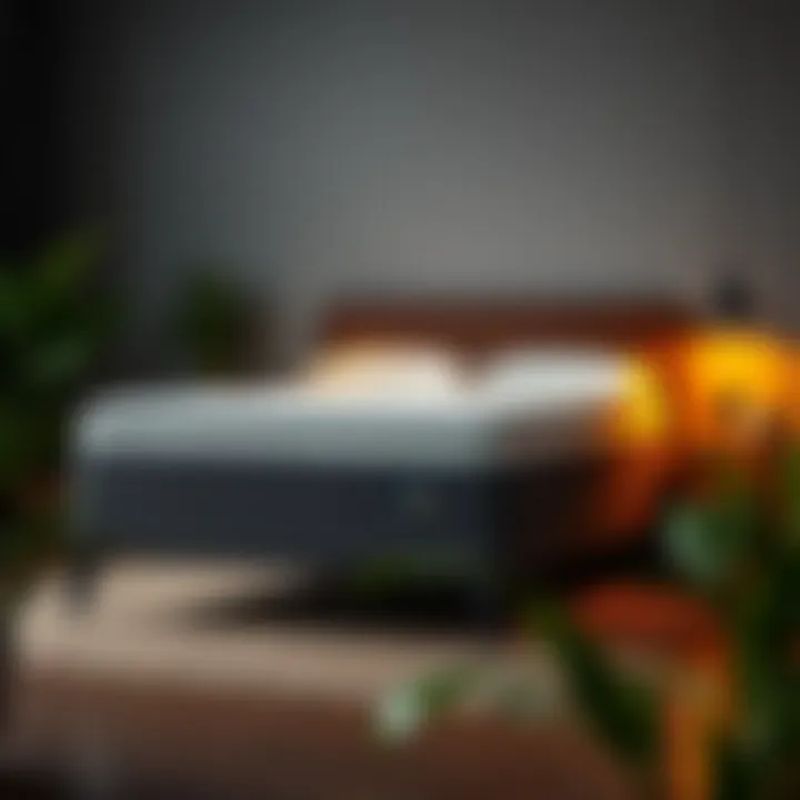 Comfortable bedroom setup featuring an optimal mattress.