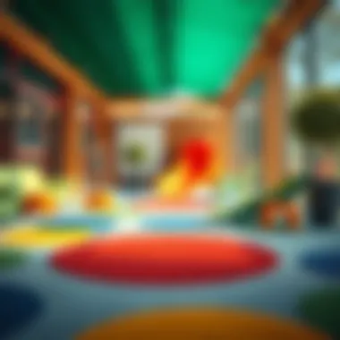 Innovative Designs for Playful Environments Creative design ideas for play area carpets