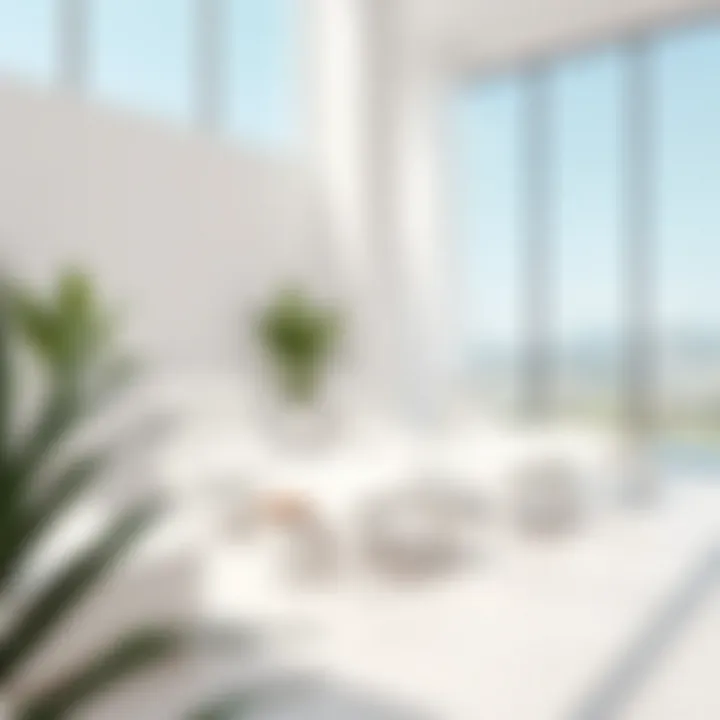 Elegant white lounge chair design showcasing modern aesthetics