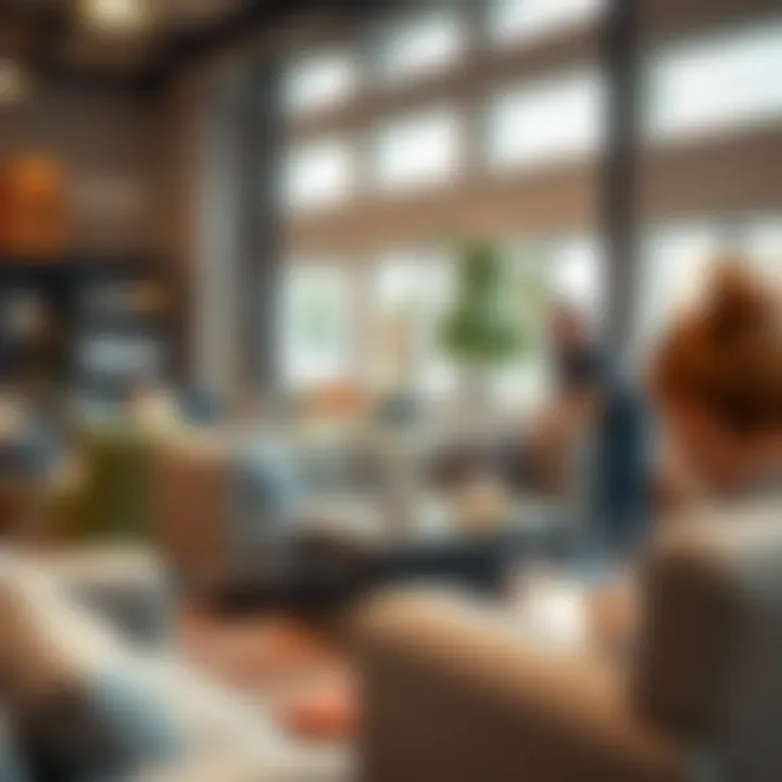 Preparing Furniture for Pick-Up Furniture being prepared for pick-up