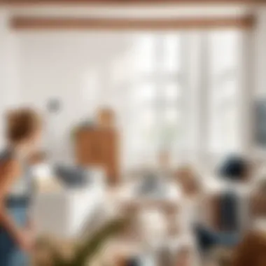 A serene Scandi living room showcasing natural light and minimalist design.