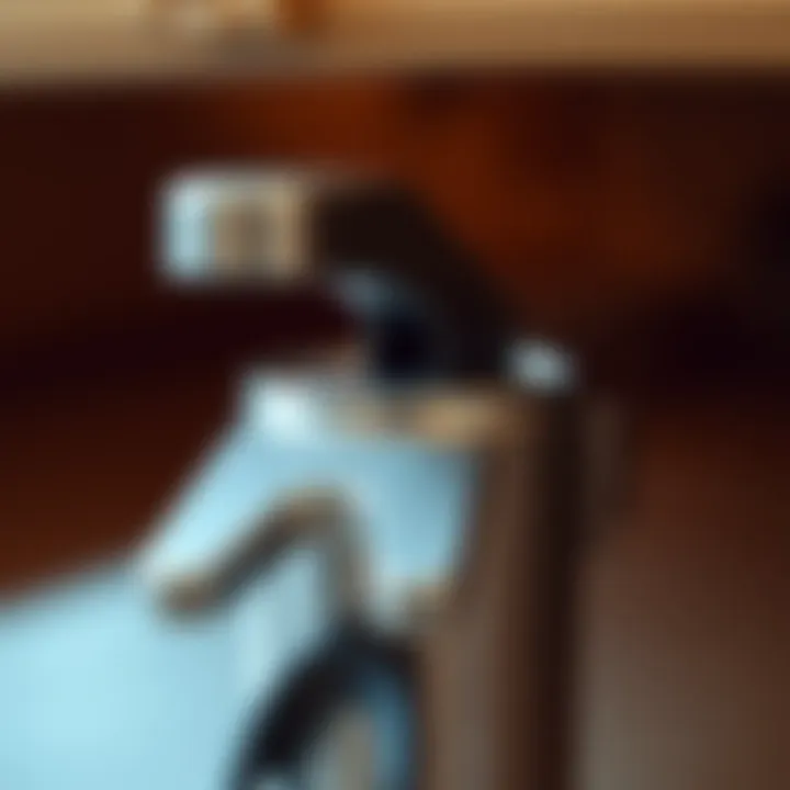 Stainless Steel Finish of a Can Opener Close-up view of stainless steel finish on a can opener