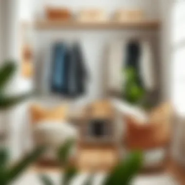 Stylish Wire Baskets in Modern Interior A modern interior showcasing stylish wire storage baskets, highlighting their aesthetic appeal in home decor.