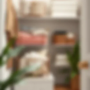 Sustainable Design with Wire Storage Baskets A well-maintained wire storage basket arrangement emphasizing sustainable design principles.