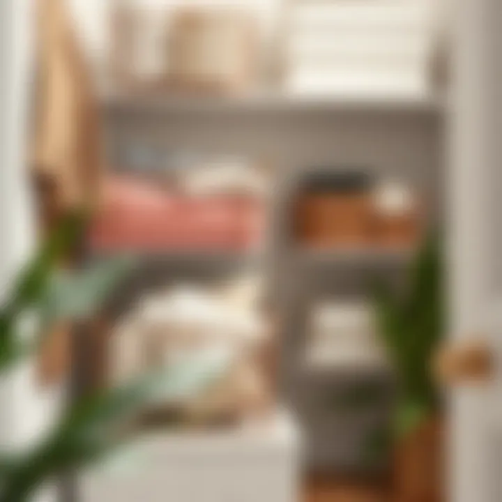 Sustainable Design with Wire Storage Baskets A well-maintained wire storage basket arrangement emphasizing sustainable design principles.