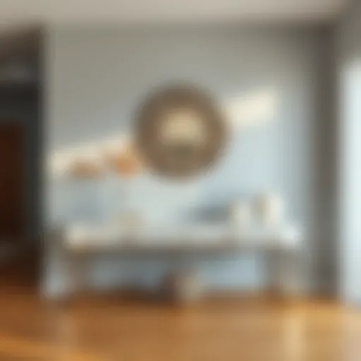 Stylish Long Entryway Table Design Elegant long entryway table adorned with stylish decor