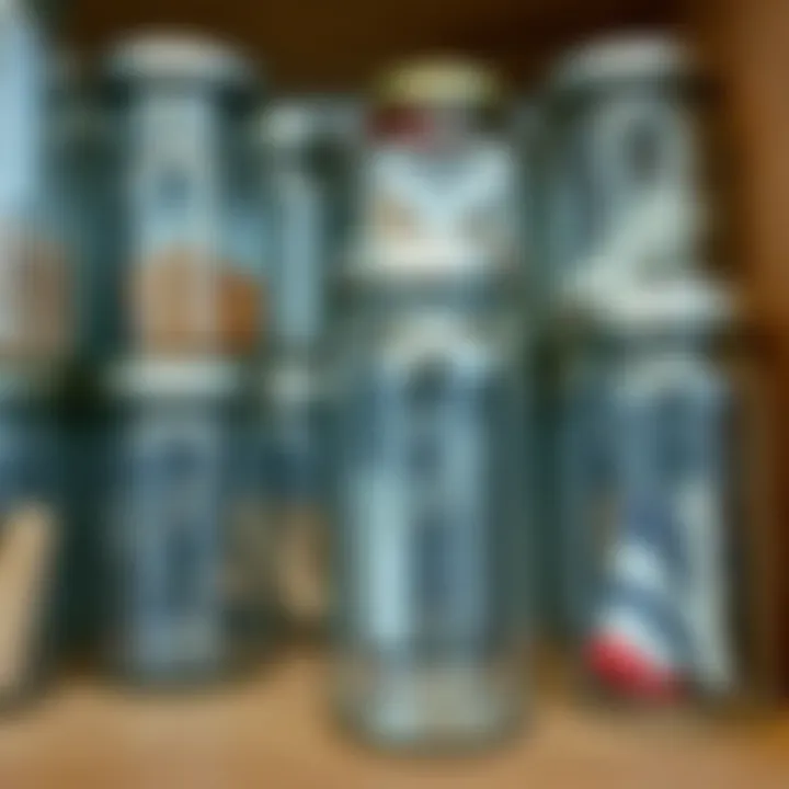 Efficient Glass Jar Storage Organized storage solutions using glass jars